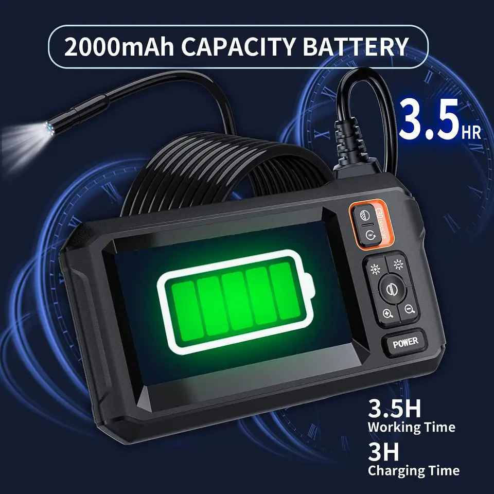 HE CAMARA TELESCOPICA 1080P 4.3LCD