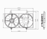 FNNI SENTRA 02-06 MTR RAD W/H=