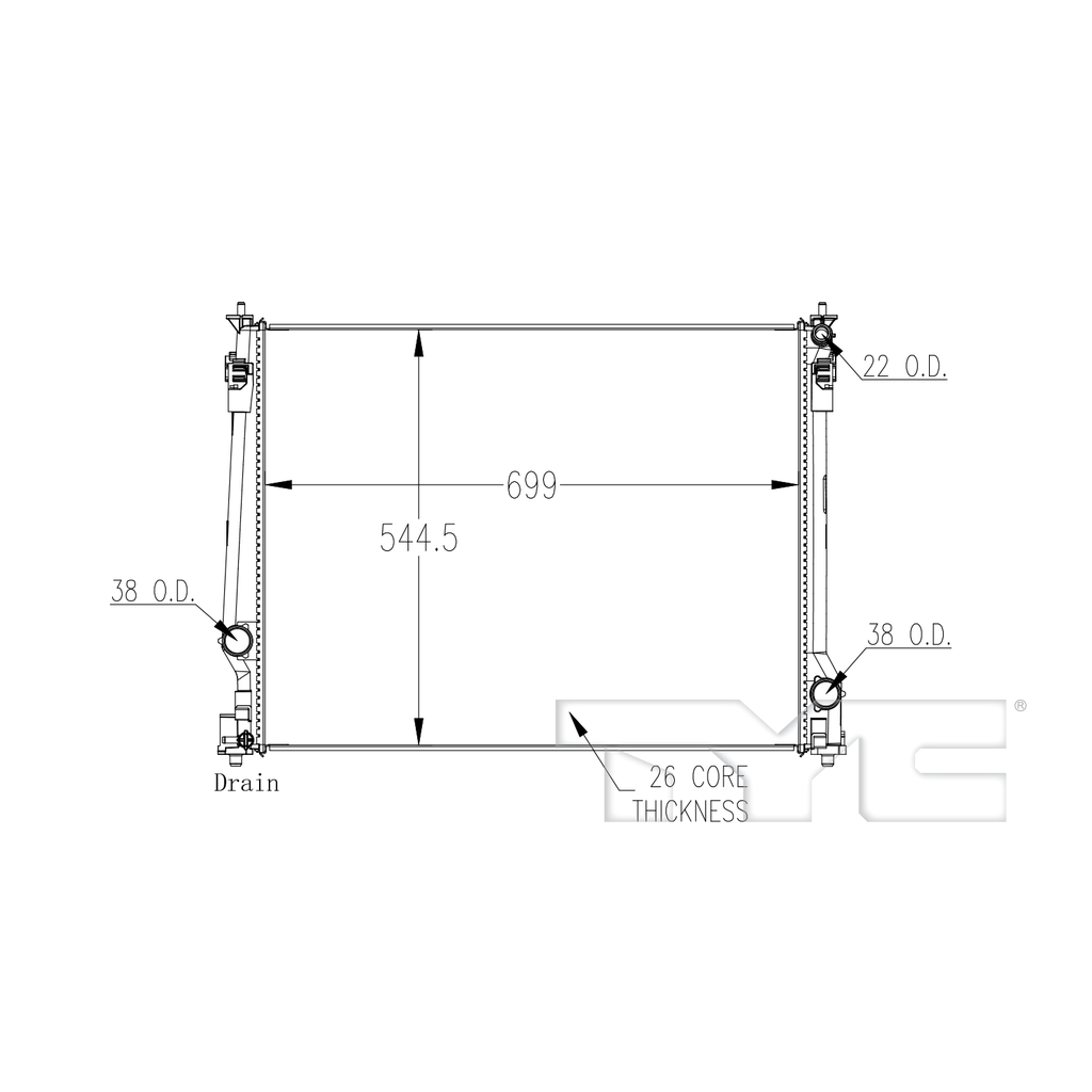 RDTO SIENNA 20-23 =16400−F0120
