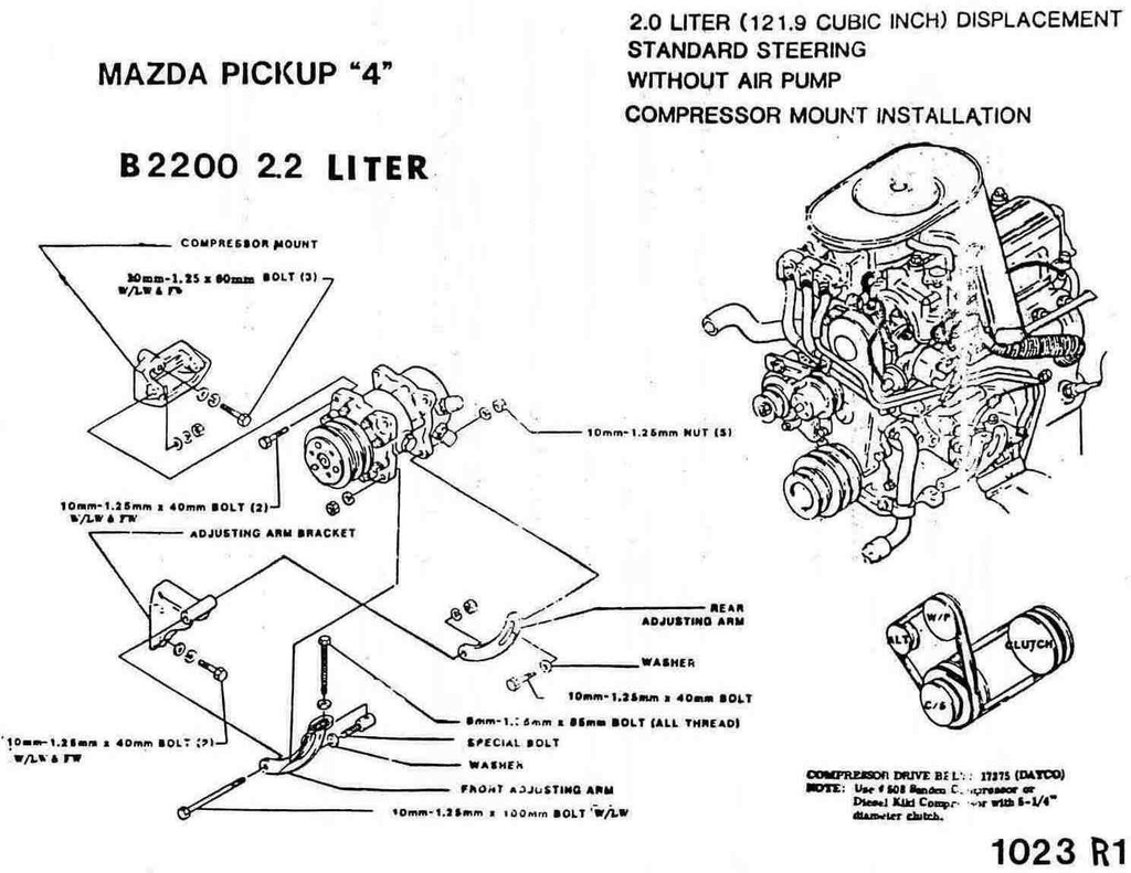 BAMA B2200 86-93 SIN P/S