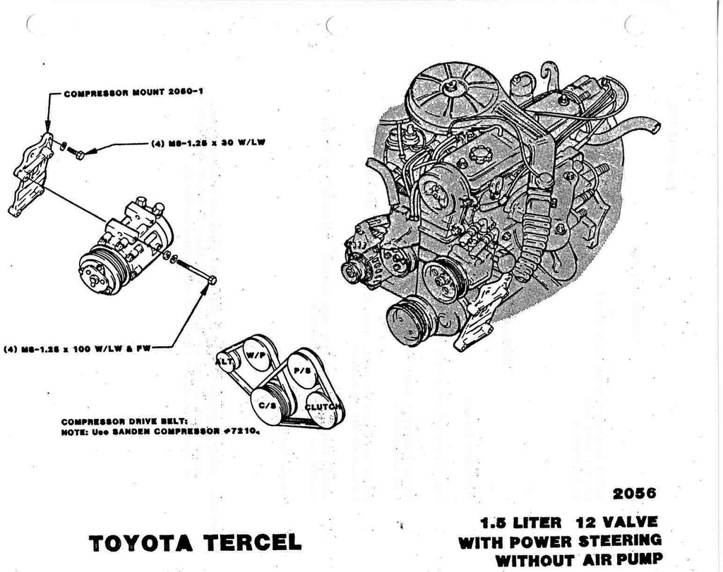 BATO TERCEL 91-94 1.5 PS T/PAS