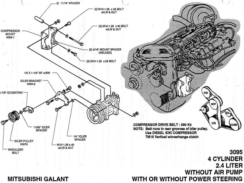 BAMI GALANT 94-98 2.4 C25063
