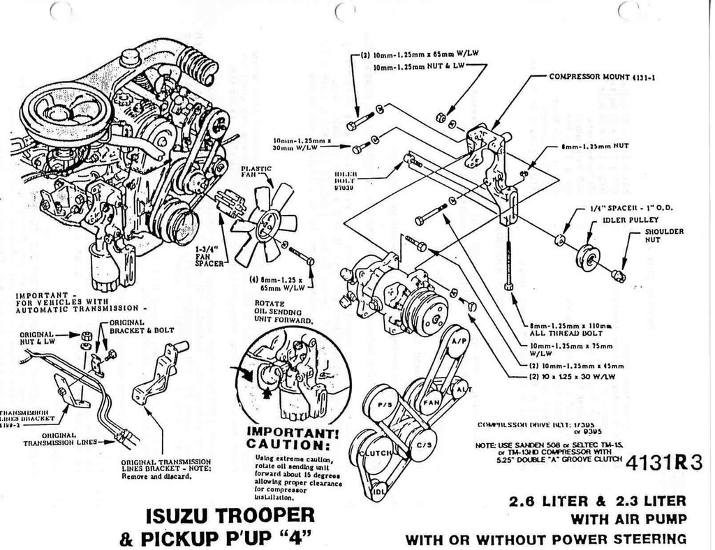 BAIZ P-UP 86-97/TROOPER 86-95 