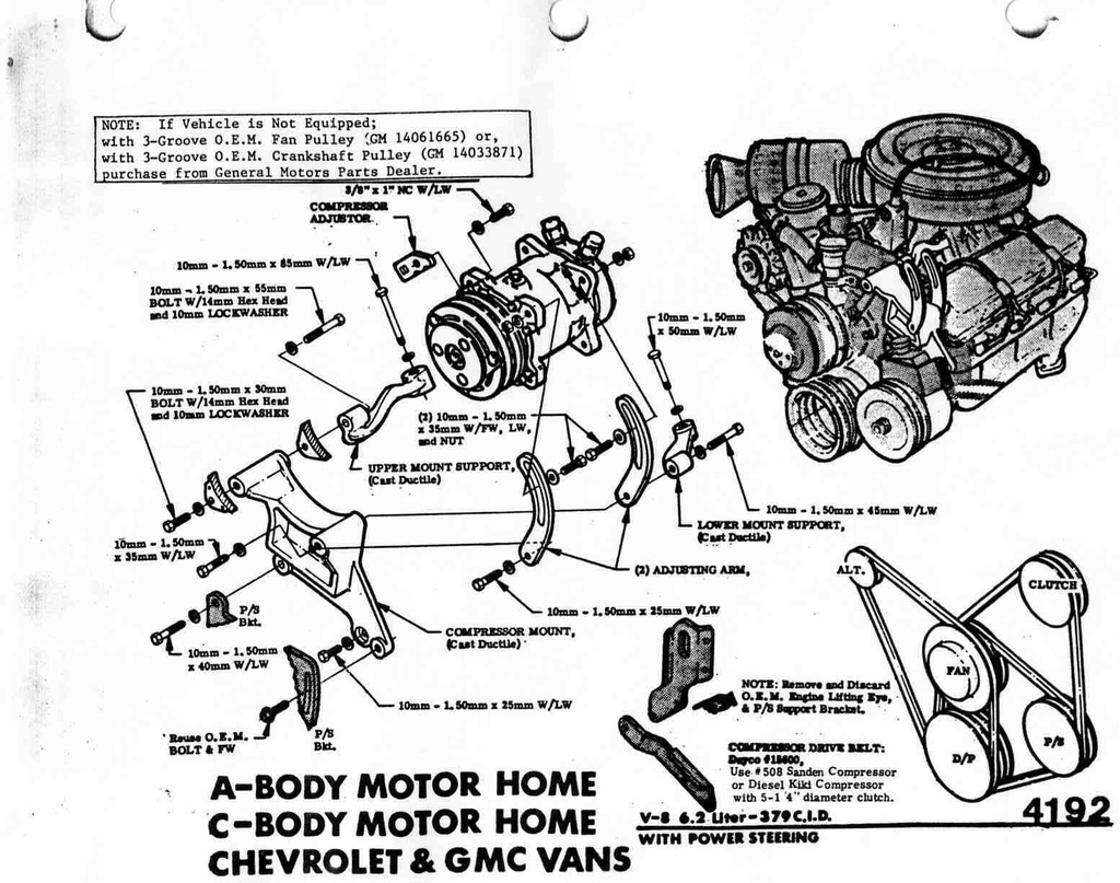 BACH CHEV 83-95 6.2 G 379 VAN 