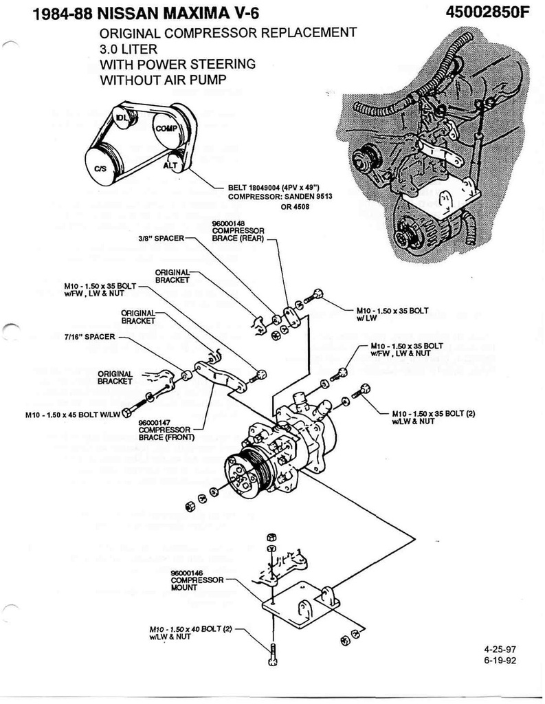 BANI MAXIMA 84-88 3.0 V6 4508 