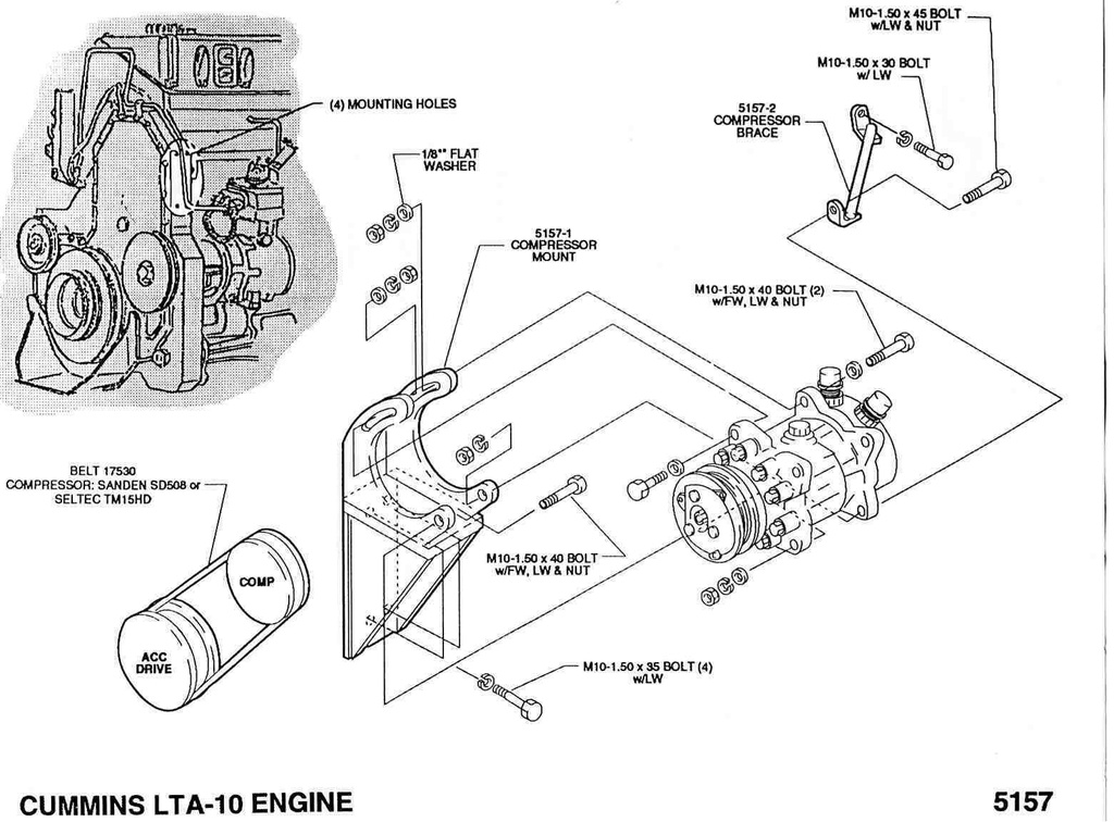 BACA CUMMINS L10/LTA10 C508