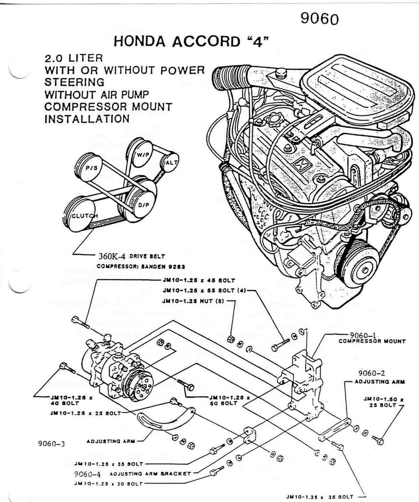 BAHO ACCORD 86-89 2.0 =HO86S  