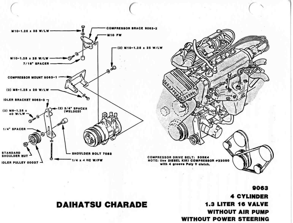 BADA CHARADE 89-90 1.3 4CIL
