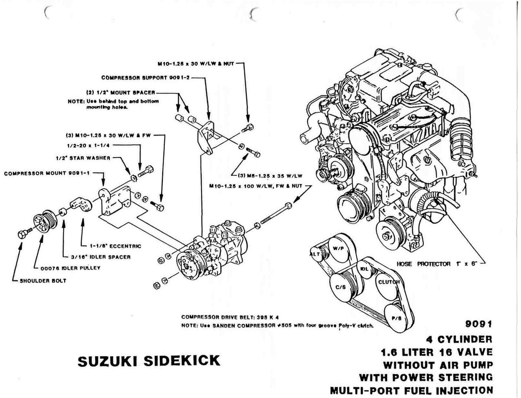 BASU VITARA 92-97 1.6 16V C/PS