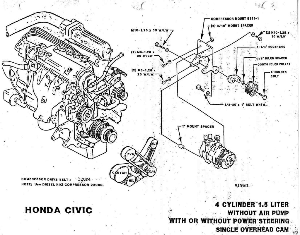 BAHO CIVIC 96-00 1.5 16V #36
