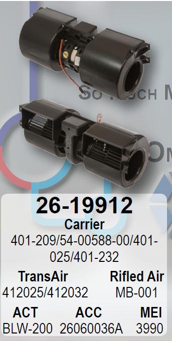 BWUN BUS 2 EJES W/HSG CARRIER 