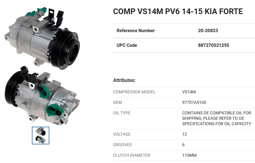 COKI FORTE 14-16 KIA =CO-29274C