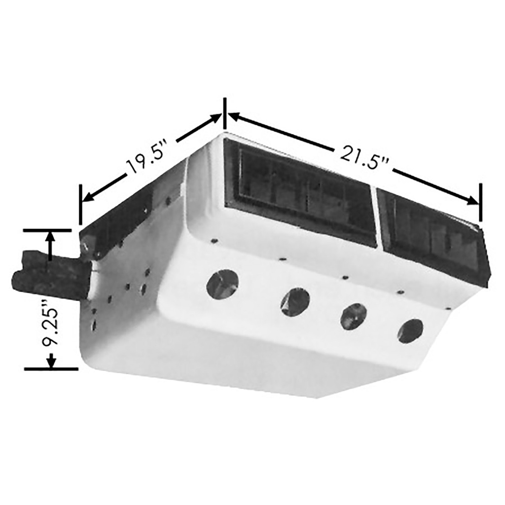 EVUN CONSOLA UD 3L ALUM 12V N 