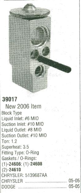 EXCR MAGNUM 05-07=300CRYSLER  