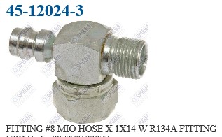FTFO YK TUBE #8 W/SV R134A