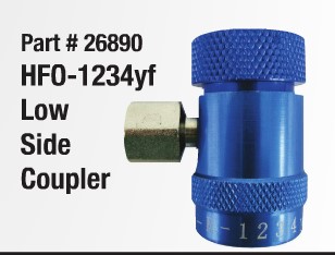 HE COUPLER R1234YF LOW SIDE   