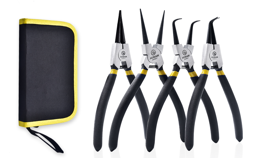 HE CIRCLIP PLIERS SET 4PC     