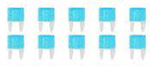 MI FUSIBLE 15A MINI 10PC      