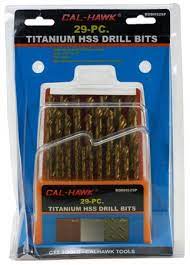 MI TITANIUM HSS DRILL 29PC    
