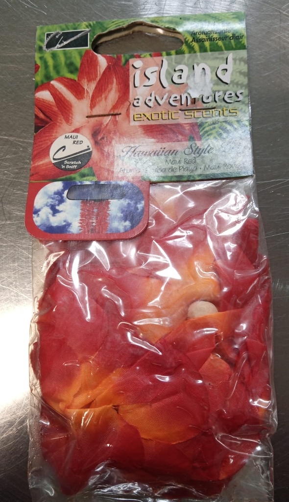 MI HAWAIIAN LEIS RED-MAUI RE