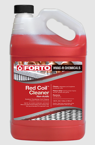 FORTO COIL CLEANER ROJO 128oz