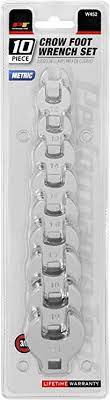MI CROWFOOT WRENCH SET METRIC