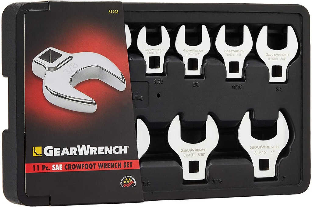 MI CROWFOOT WRENCH SET SAE