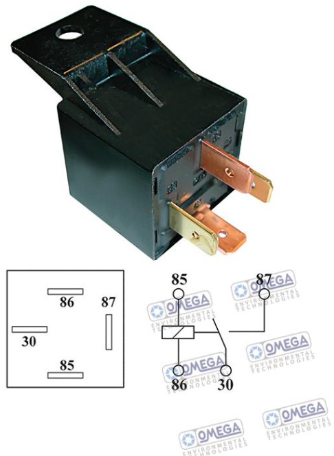 RYUN RELAY BOSCH 4 PIN