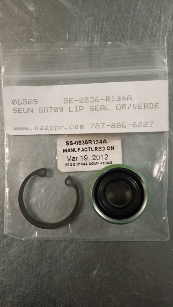 SEUN SD709 LIP SEAL OR/VERDE