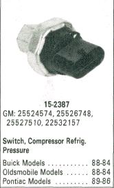 SWCH GM 84-88 3P PRES =15-2357