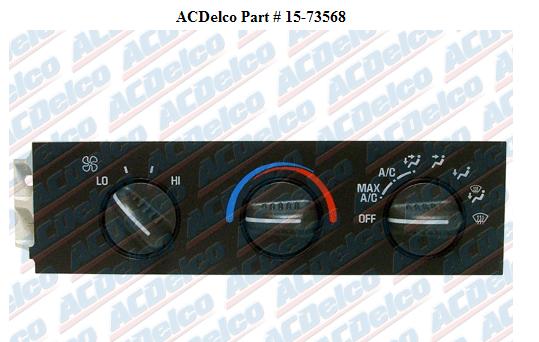 CTR G 01-07 CHEV VAN W/O DEF  