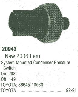 SWTO TERCEL 91-93 SW PRES HI