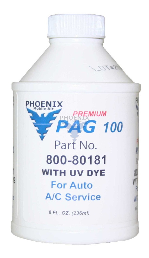 AC ACEITE PAG100 8OZ UV DYE