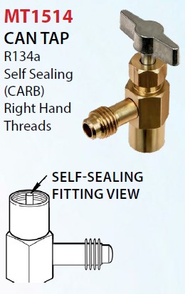 HE AD CAN TAP R134A SELF SEALING
