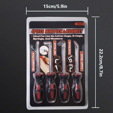 MI MINI PICK & HOOK SET 4PC OR