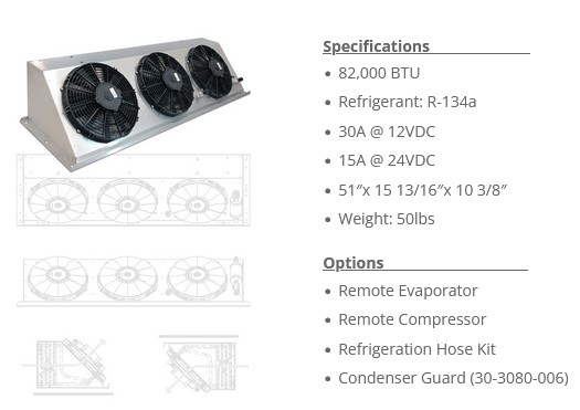 CNUN SIDE MOUNT 3MTR 12V