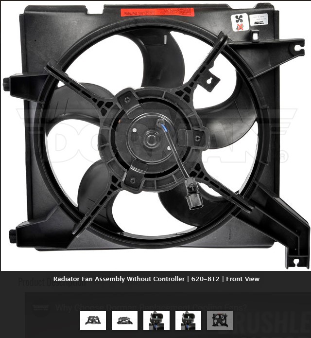 FNHY ELANTRA 01-06 W/HSG =600580