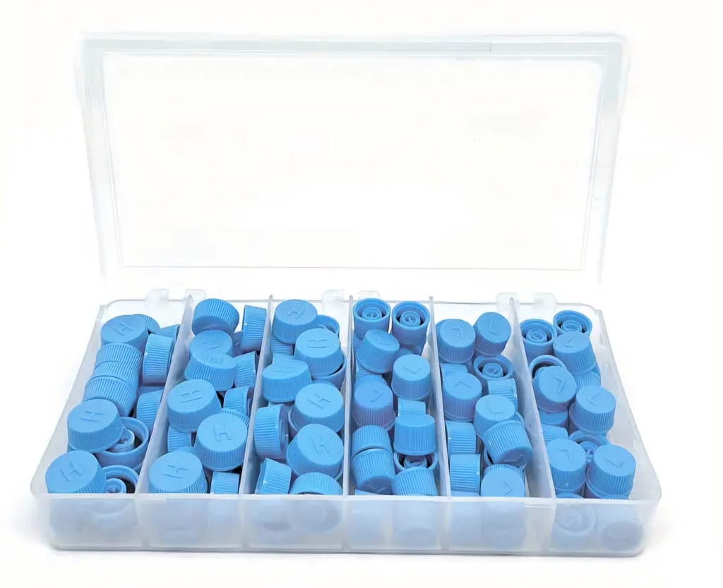 CAP R134 KIT HI/LOW 120PC'S