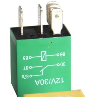 RYUN RELAY MICRO 5T 12V 30A VERDE