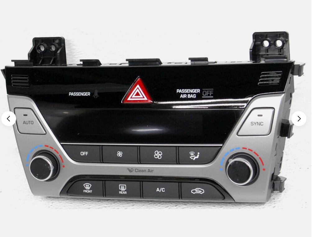 CTR ELANTRA 16-18 OEM DUAL