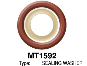OR SEAL WASHER FD 8MM MSF SEAL