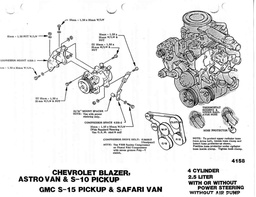 [BA-4158] BACH CHEVY S-10 87-93 2.5