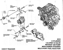 [BA-4319] BACH TRACKER 99-00 1.6 PS 16V