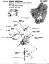 [BA-45-002850] BANI MAXIMA 84-88 3.0 V6 4508 