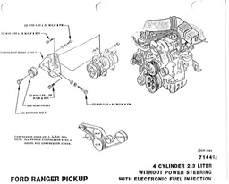[BA-7144] BAFO RANGER 92-94 2.3 C/508