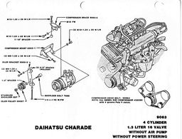 [BA-9063] BADA CHARADE 89-90 1.3 4CIL