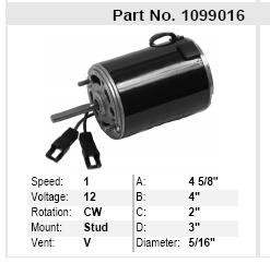 [BW-1099016] BWUN 1 EJE 12V CW V S