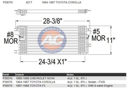 [CN-45-39376] CNTO COROLLA 84-86 T DELANTERA