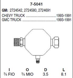 [DR-7-5041] DRCH JIMMY/P-UP 91-93 =33150= 