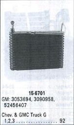[EV-15-6701] EVCH G 85-92 CHEV VAN